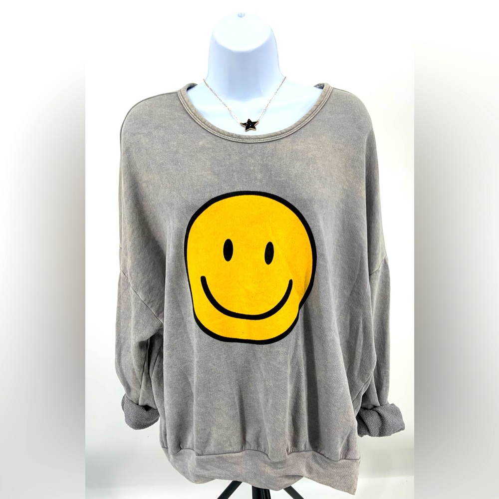 Fantastic Fawn Smily Face Sweatshirt